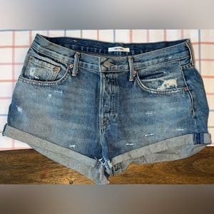 GRLFRND denim cut off shorts Size 28